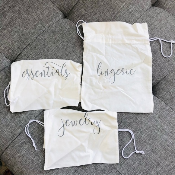 NWOT! Giftable Travel Accessory Bags - Picture 2 of 6